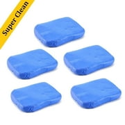Car Clay Bar Kit 5Pack x150g Magic Clay Auto Detailing Clay in Sealed Storage Box