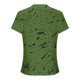 thumbnail image 2 of Mujeres de Manga Corta Tops Cuello Redondo Plisado Túnica, Tapa Casual Doblado Doblado Impreso Moda, 2 of 6