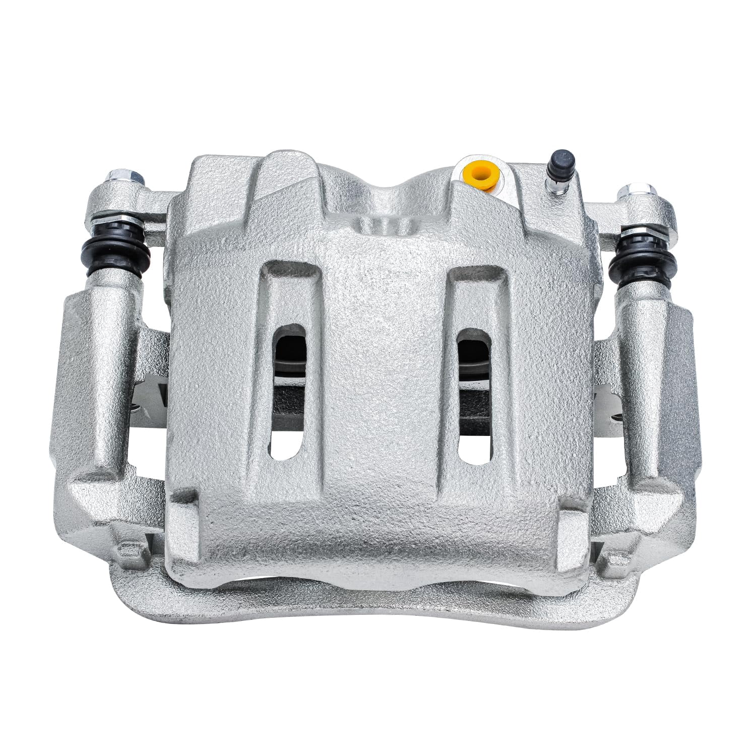 Detroit Axle - Pair Front Brake Calipers with Bracket for 2005-2012 Ford F-250 F-350 Super Duty 2006 2007 2008 2009 2010 2011