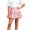 A Pink, variant on Girls Mini Skirt Tiny Children's And Girls' Solid Color Princess Fashion Flower Puffy Short Skirt Bow Sweet Wind Baby Versatile Half Length Skirt Beige 7-8 Years