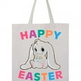 thumbnail image 4 of Inktastic Happy Easter Adorable Bunny Tote Bag, 4 of 4