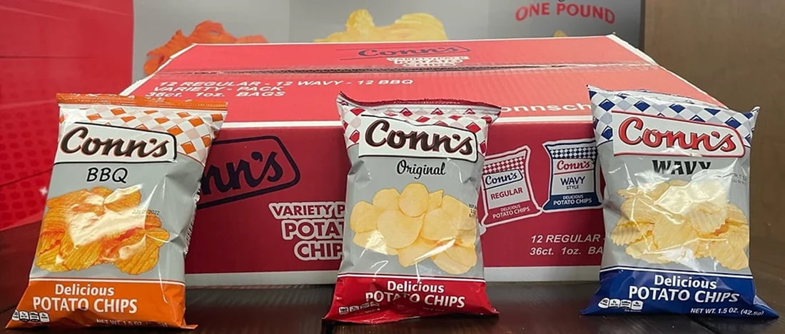 Conns Sweet Mesquite BBQ Potato Chip, 7.5oz