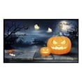 thumbnail image 2 of Xuniizn Halloween Door Mat, 16x24" Super Absorbent Catch Mud Non-Slip Velvet Door Mat for Thanksgiving Halloween Outdoor Entrance, Kitchen, Bathroom, Halloween Decorations, 2 of 3