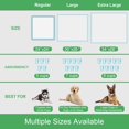 thumbnail image 6 of Pet Training and Puppy Pads 24"x24" , Super Absorbent Pee Pads for Dogs, Leak-Proof Dog Potty Training Pads for Puppies, Cats, Rabbits, Disposable Pet Pads for Housetraining, 6 of 8