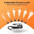 thumbnail image 4 of 2500w Handheld High-Temperature Pressurized Steam Cleaner, Portable Multi-Surface Steamer with 10 Accessories for Kitchen, Tile, Grout and Car Cleaning(Red), 4 of 8