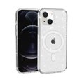 thumbnail image 1 of TECH CIRCLE for iPhone 13 Magnetic Case Compatible with MagSafe, Slim Lightweight Yellow-Resistant Shock-Absorbing Sparkle Clear TPU Back  Cover Shell for iPhone 13 5G 2021(6.1 inch), White, 1 of 5