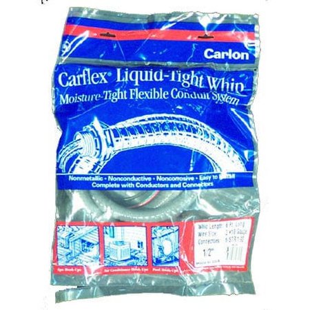 Carlon Carflex 0.5 in. D X 6 ft. L Plastic Flexible Electrical Conduit For LFNC-B