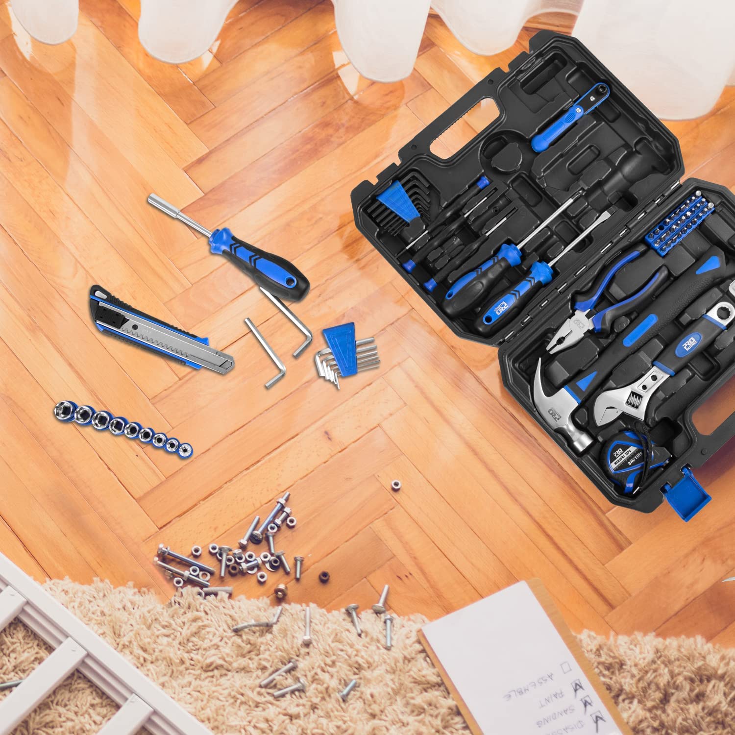 Prostormer 120-Piece Home Repair Tool Set with Storage photo 7