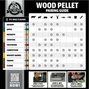 Pit Boss 100% All-Natural Hardwood Hickory Blend BBQ Grilling Pellets, 40 Pound Bag