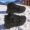 thumbnail image 6 of XIMIN Women's Retro Fashion Comfort Sport Platform Chunky Sneakers Casual Running Walking Shoes Round Head Single Shoes Winter Snow Boots Warm Sneakers, 6 of 7