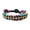 Multicolor, variant on Multi Stone Harmony Brass BeadsToggle Bracelet