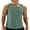 Green, variant on icyzone Workout Tank Tops for Men - Running Muscle Tank Athletic Shirts