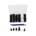 thumbnail image 3 of Bumper Push Pin,100pcs Rivets Fasteners Push Bumper Fastener Auto Fastener Highly Versatile, 3 of 14