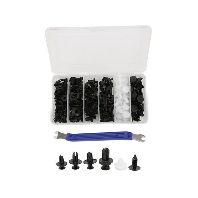 Kit de Fixation Rivets, Remplacement Exact Universel Grand Assortiment Garniture Moulage Rivet Magasin Facile pour Porte de Carrosserie de Voiture
