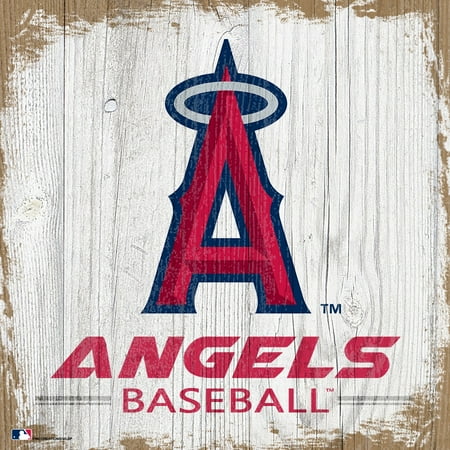 Los Angeles Angels 6'' x 6'' Team Logo Block
