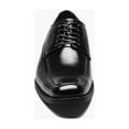 thumbnail image 6 of Stacy Adams Calhoun Moc Toe Oxford Shoes Black 20117-001, 6 of 7