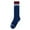 Navy, variant on Toddler Girl Socks Kids Girls Knee High Socks Cotton Cute Sport School Fashion Stripe Sock,Blue,3-5 Years