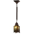thumbnail image 2 of 29333 Meyda 5.5"Sq Cottage Mission Mini Pendant, 2 of 2