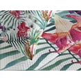 thumbnail image 4 of Ambesonne Floral Quilted Bedspread Set 3 Pcs, Watercolor Art Tropical, Queen Size, Multicolor, 4 of 5