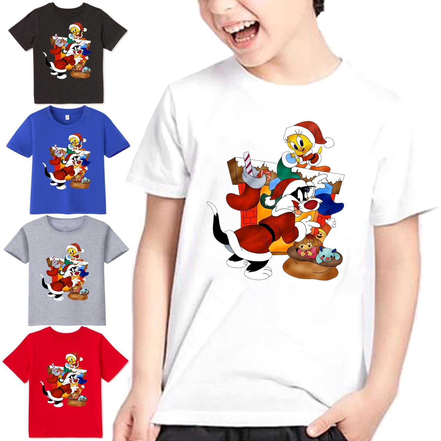 Buy Christmas Looney Tunes Pattern 