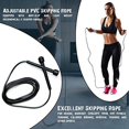 thumbnail image 3 of Cuerda para saltar para adultos para ejercicio en casa y fitness para hombres, mujeres y niños - Cuerda para saltar de velocidad con mango antideslizante - Cuerda para saltar ajustable para fitness, quema de grasa, boxeo, crossfit y MMA Rojo Verde, 3 of 5