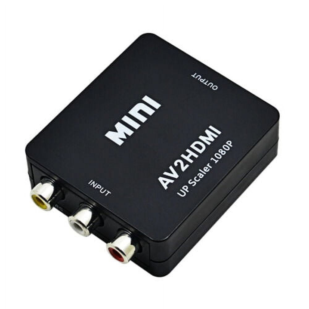 PDTO Scart a HDMI Convertidor AV Audio Video 1080P HD TV Scaler