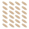 thumbnail image 4 of 50 Pcs Fermoirs à Vis Embouts de Bijoux Tube Trou Attache Cordon Embouts, 4 of 7