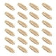 thumbnail image 3 of 50 unids Tornillo Class Barril Barril Fin Tip Tops Tubo Tubo Cordones de fijación Cordilleras, 3 of 7