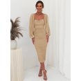 thumbnail image 1 of SHENMO Lace patchwork evening dress, 1 of 5