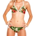 thumbnail image 2 of Peach Women's Swimsuit Bikini Set, Detachable Sponge, Adjustable Strap, 2-Pack, Swim Suits, 2 of 6