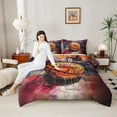 thumbnail image 4 of Castle Fairy 3-Piece Queen Comforter Set, Basketball Graffiti Sports Gamer, 4 of 8