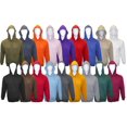thumbnail image 5 of Adult Hooded Pullover Fleece Sweatshirt 80% Coton / 20% Polyster, 330g/11oz HEAVY WEIGHT, 5 of 5