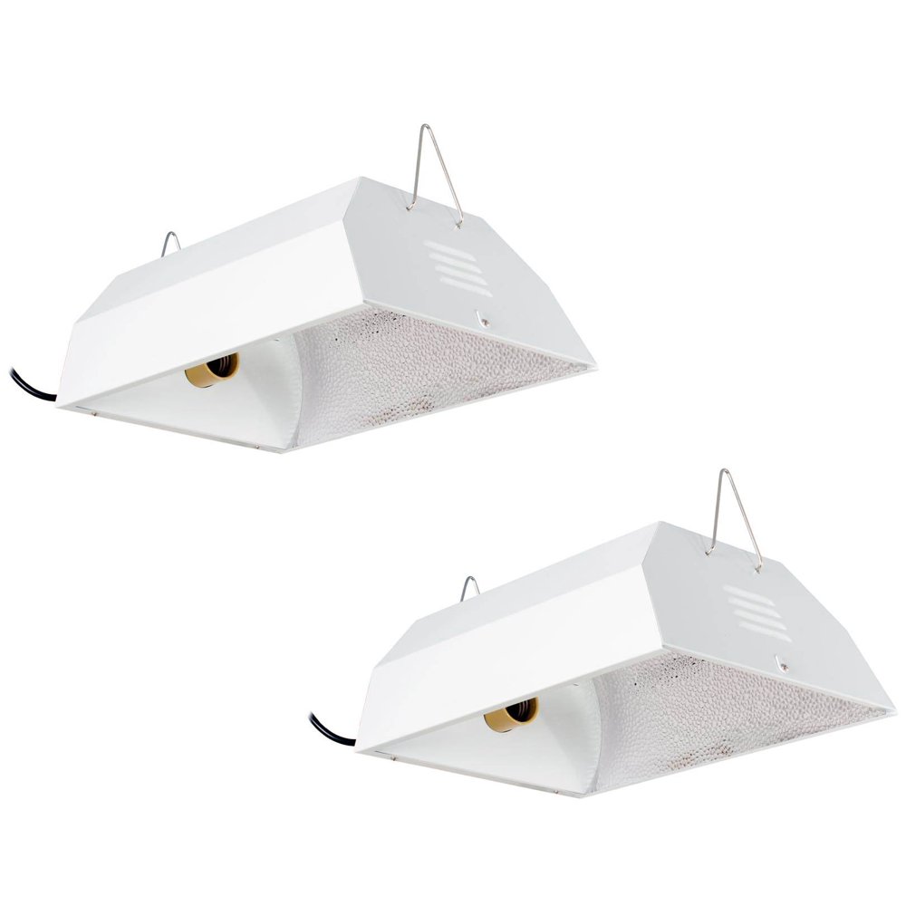 Hydrofarm Compact Fluorescent Grow Light with 8 foot Cord (2 pack