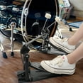 thumbnail image 6 of Double Bass Drum Pedal with Patch Suit, Double Chain Double Bass Drum Pedals,2 *Felt Beater Head Double Kick Drum Pedal for Beginner and Pro Drummers, Easily Install to Any Bass Drum Hoop, 6 of 9