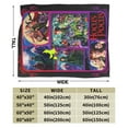 thumbnail image 2 of Hocus Pocus Kids Adults Ultra-Soft Micro Fleece Blanket Throw All Season Fuzzy Lightweight Throw Blankets For Office Company Home Couch Bed Sofa 80"X60", 2 of 5