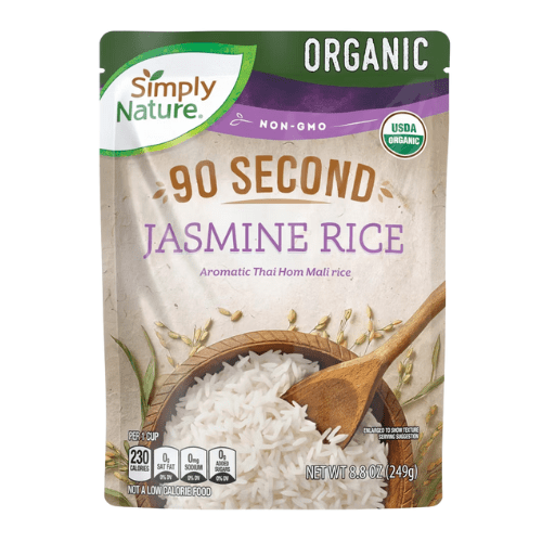 Simply Nature 90 Second Jasmine Rice, 3 pcs,8.8 oz