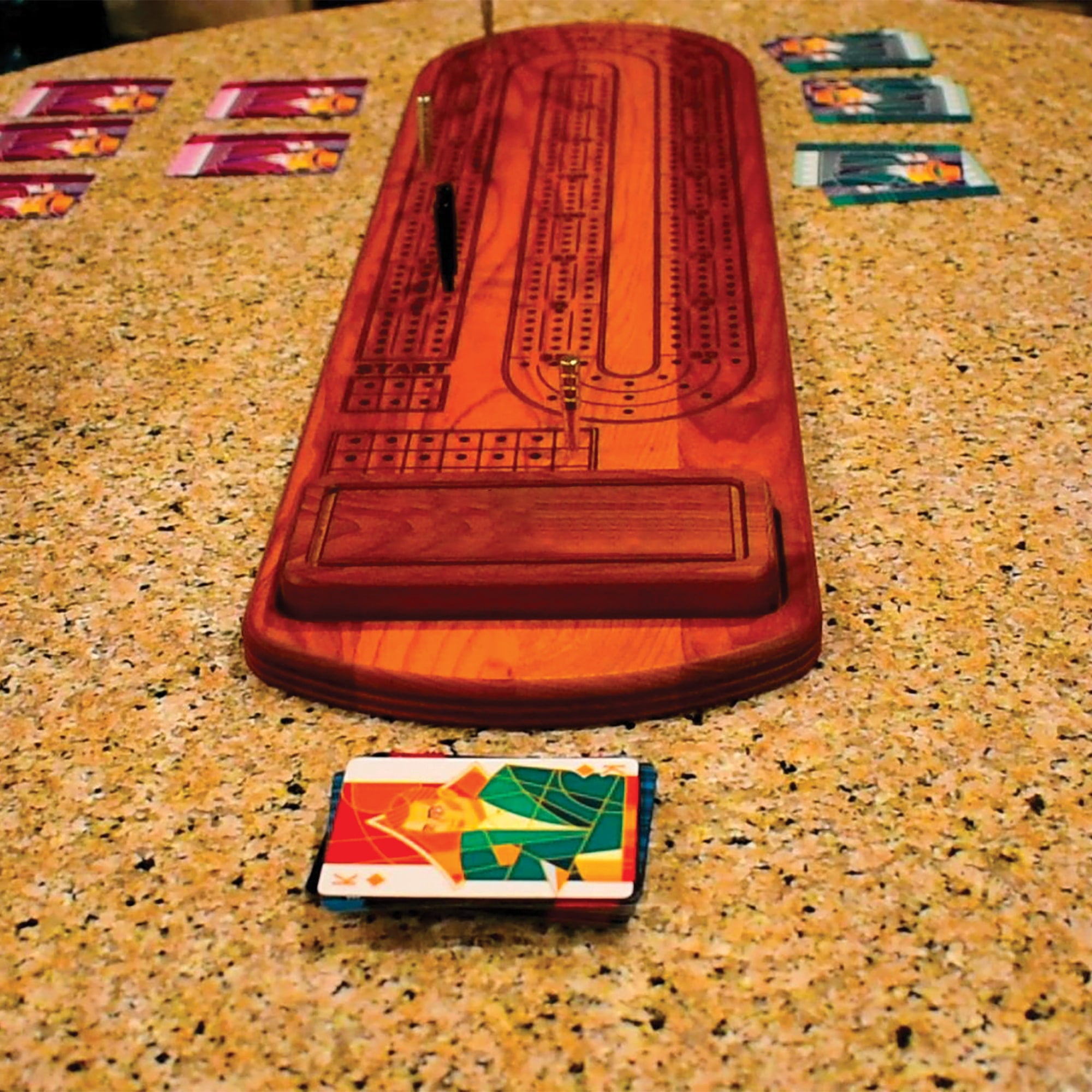 Chicago Cribbage - Expansion Card Set, Outset Media, Adds 7 Cards To Your Existing Cribbage Game Set, Ages 10+, 30 Min
