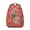 Orange-45, variant on Retro Paisley Print Backpack - Amazing Paisley Gift for School & Campus, Durable Water-Resistant Bookbag, Large Capacity Design