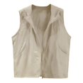 thumbnail image 4 of Unir Breathable Outdoor Hiking Vest for Women, Hooded Zip Up, Mesh Lined Sun Protective Outerwear, 1 Piece, M-XXXL, Plus Size Friendly, 4 of 4