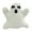 White, variant on Halloween Ghost Pillow - Cute Ghost-Shaped Throw Pillow, Soft Plush Decorative Cushion for Bed, Sofa, Party Decor, and Anthropology Fall Decor