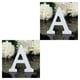 thumbnail image 2 of Jumpingount ¡Oferta! Letras de blancas de 8CM, alfabeto inglés, diseño de nombre personalizado, bricolaje, arte artesanal, corazón de pie, Type13 NO13, 2 of 6