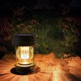 thumbnail image 1 of FloreceBien Linterna solar – Luces solares colgantes al aire libre – 1 paquete de linternas LED impermeables con energía solar, diseño vintage para paisaje, patio, jardín, camino, playa, decoración, 1 of 7