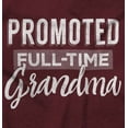 thumbnail image 2 of Promoted Grandma Announcement Cute Women's Graphic T Shirt Tees Brisco Brands 2X, 2 of 6