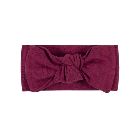 Modern Moments by Gerber Baby Girls Pointelle Headband, (One Size)