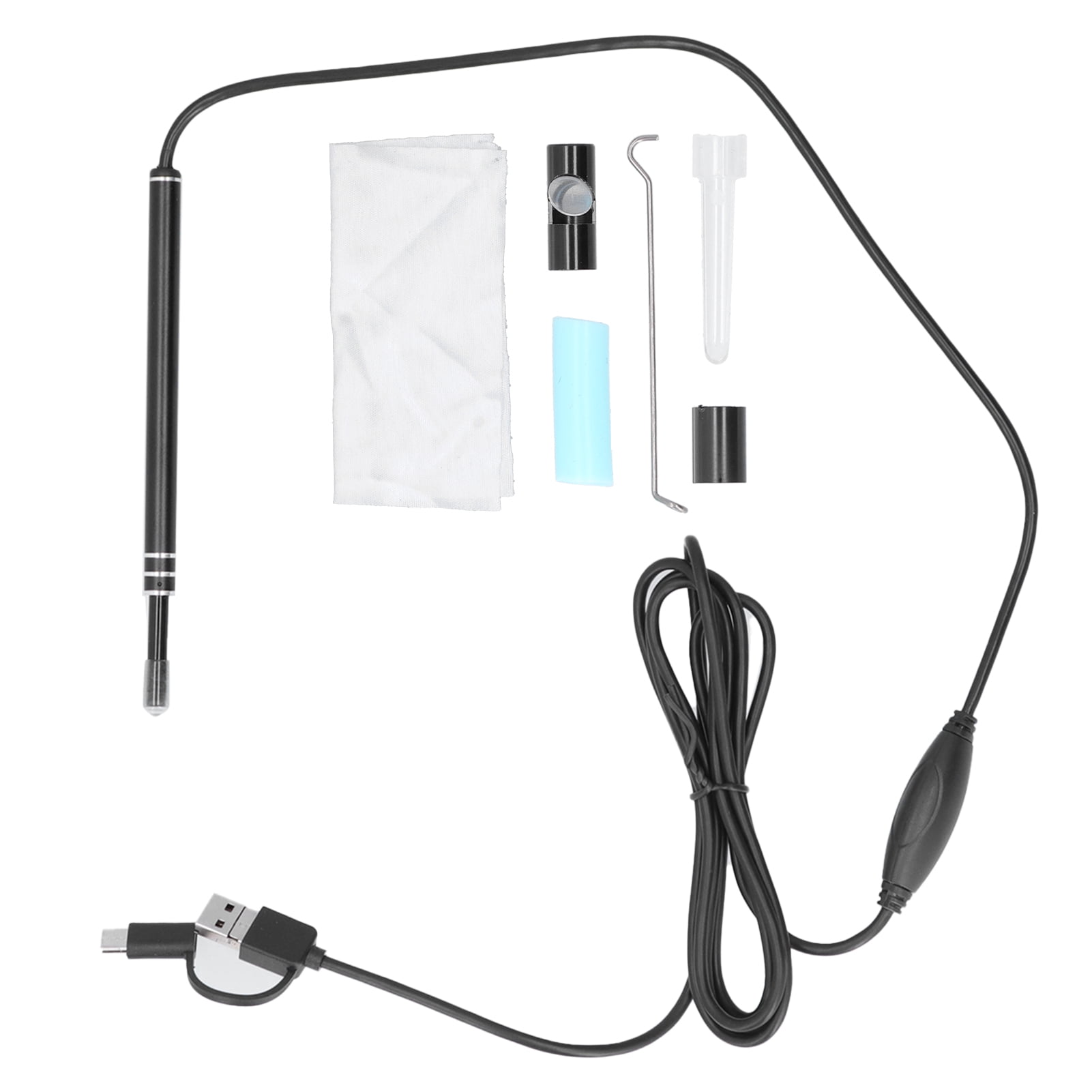 Ear Wax Removal Tool, Visual 3 In 1 Ear Endoscope For Black