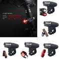 thumbnail image 2 of USB Rechargeable 300 Lumens Mountain Bike Safety Light Headlamp Tail Lights Waterproof, 2 of 8