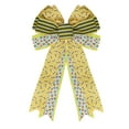 thumbnail image 2 of Usloyux under $5 Easter Bow Decoration, Polyester Ribbon for Wreath, Tree, Door and Wall, Festive Holiday Decor, Large Size Eye-Catching Accent for Seasonal Celebrations and Parties, 2 of 6