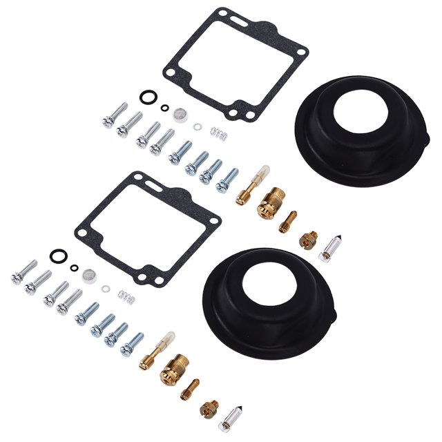 Juego de Reconstrucción de Carburador BuyWeek 2 Piezas Reemplazo para XV750 Virago 750 1988-1997