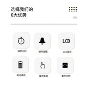Cube Timer, Time, Kitchen Timer Kids Timer for ADHD Productivity Workout Flip Timer Classroom for StudyTime Countdown Management Settings 15 20 30 60 Minutes