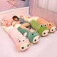 thumbnail image 2 of Creative gift changeable little pig doll lovely Christmas gift transformed into Pig Plush Doll sleeping pillow birthday giftGreen dinosaur130cm Deng Xun unisex, 2 of 2